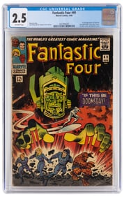FANTASTIC FOUR #49 * CGC 2.5 * 2nd App: SILVER SURFER & GALACTUS