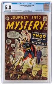 JOURNEY INTO MYSTERY #84 * CGC 5.0 * 2nd App: THOR