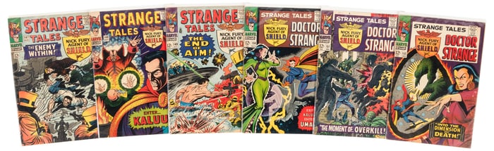 STRANGE TALES #147-152 *Lot of 6 Comics