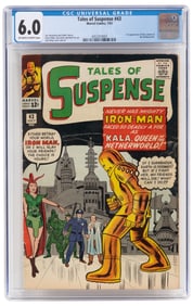 TALES OF SUSPENSE #43 * CGC 6.0