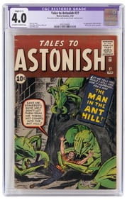 TALES TO ASTONISH #27 * CGC 4.0 Resto * 1st App: ANT-MAN