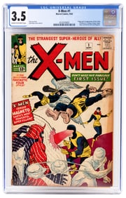 X-MEN #1 * CGC 3.5 * 1st Issue * Marvel's Mutant Mag