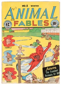 ANIMAL FABLES No. 2 * Early EC Comic