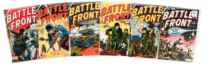 BATTLEFIELD #s 27-32 * Lot of Six Comics