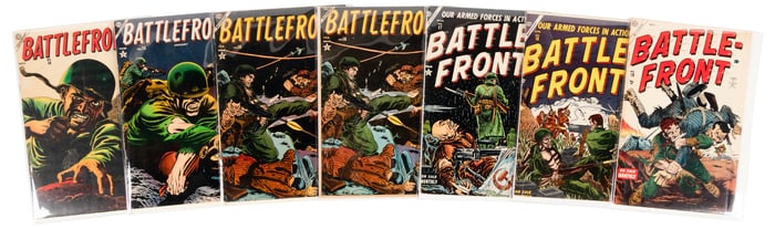 BATTLEFRONT #s 14-16 (2 copies), 17-19 * 7 Comics