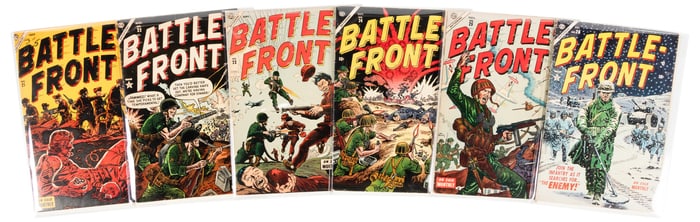 BATTLEFRONT #s 21-26 * Lot of Six Comics