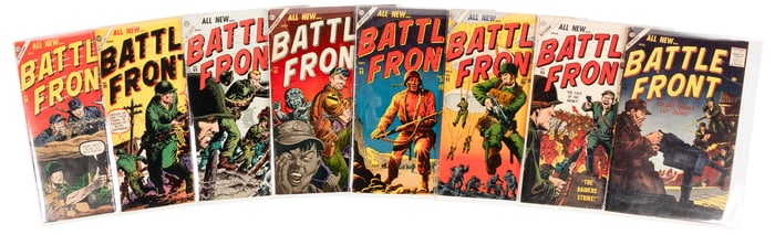 BATTLEFRONT #s 38-43, 45, 48 * Eight Mags