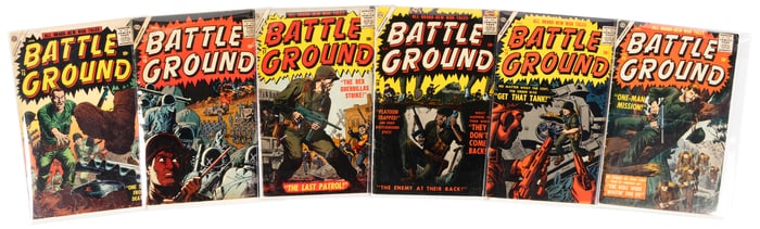 BATTLEGROUND #s 15-20 * Lot of 6 Comics