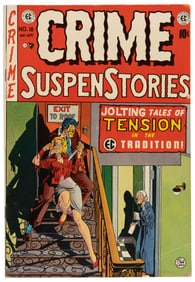 CRIME SUSPENSTORIES #18 * 4.0 * Stairway to Hell