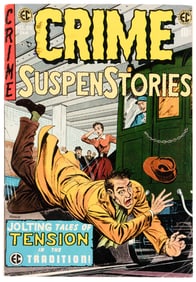 CRIME SUSPENSTORIES #26 * VG+ * Hidden Trace of 'Master Race'