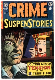 CRIME SUSPENSTORIES #27 * VG * Last Ish