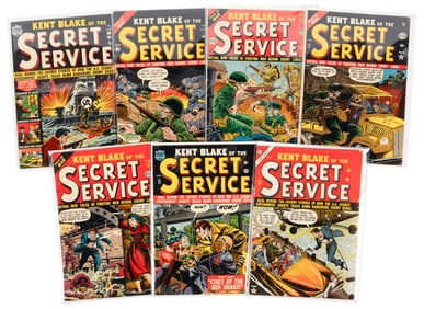 KENT BLAKE OF THE SECRET SERVICE #s 5, 9-14