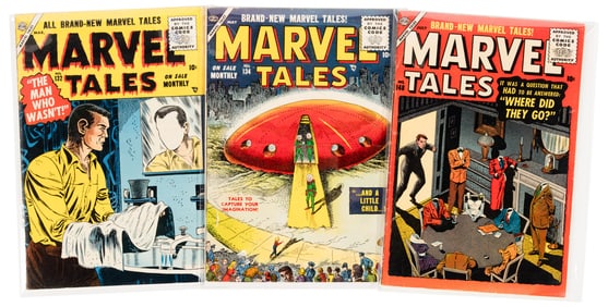 MARVEL TALES #s 132, 134, 148 * Three Comics