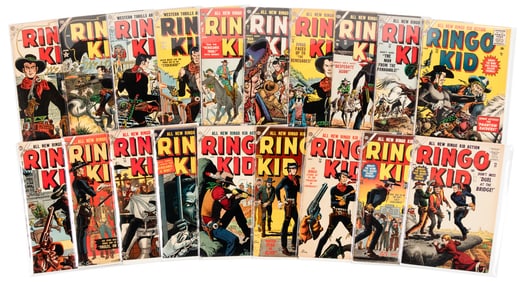 RINGO KID #s 1-4, 6-8, 10-21 * 20 Comics * Maneely, Williamson, Wildey