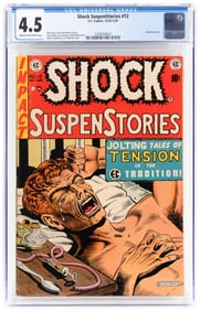 SHOCK SUSPENSTORIES #12 * CGC 4.5 * Drug-Addled Teens