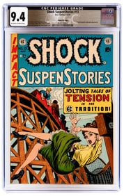 SHOCK SUSPENSTORIES #13 * CGC 9.4 * GAINES FILE COPY