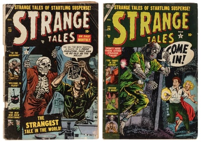 STRANGE TALES #s 23 & 24 * Bill Everett