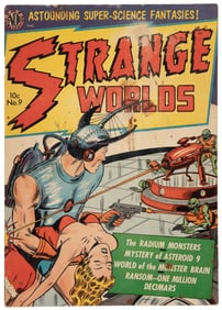 STRANGE WORLDS #9 * Kinstler Art