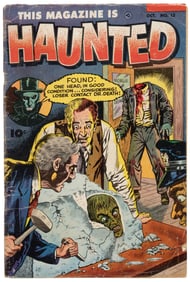 THIS MAGAZINE IS HAUNTED #13 * Decapitation Cover