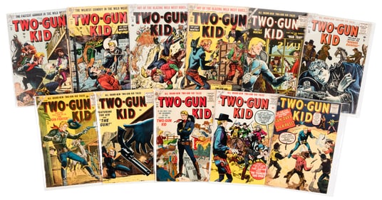 TWO-GUN KID * Lot of 11 Comics, 1954-1960