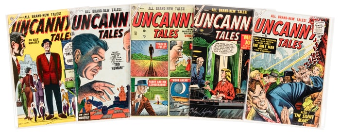 UNCANNY TALES #s 29, 30, 31, 32, 33 * Lot of 5 Comics