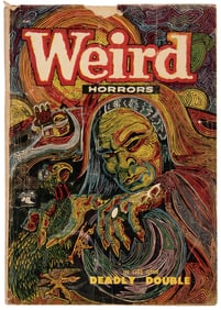 WEIRD HORRORS #6 * 1.5 * EKGREN Cover