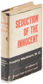 Wertham * SEDUCTION OF THE INNOCENT * 1st Printing w/ Biblio