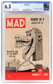 MAD #11 * CGC 6.5 * Classic Wolverton Cover