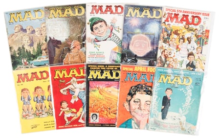 MAD #s 31-40 * Lot of 10 Mags