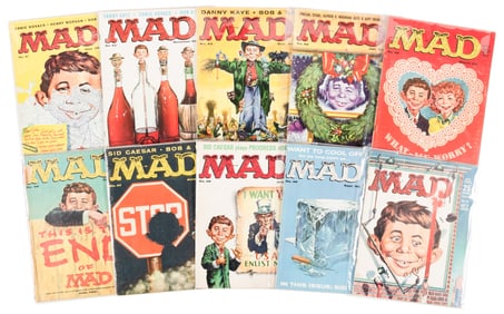 MAD #s 41-50 * Lot of 10 Mags