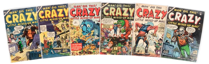 CRAZY #s 1-7 Complete
