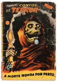 CONTOS de TERROR No. 3 * Brazilian Horror Mag * Cortez Cover