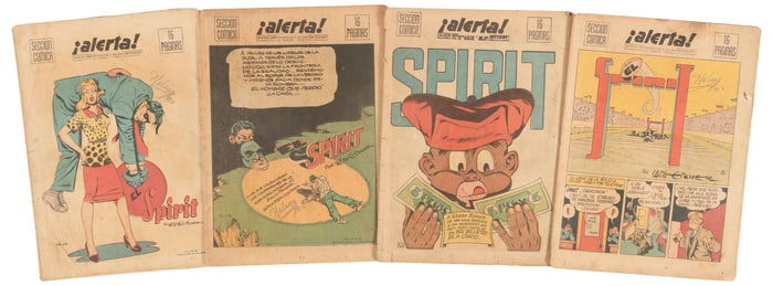 EL SPIRIT: 4 Cuban SPIRIT Sunday Sections * Eisner