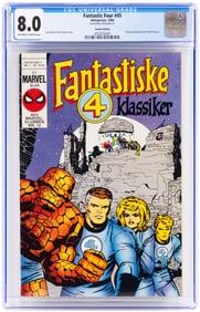 Danish FANTASTIC FOUR #45 * 8.0 * Only Graded Copy