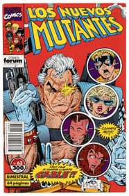 Spanish Ed of NEW MUTANTS No. 87 * 7.0 * 1st Cable