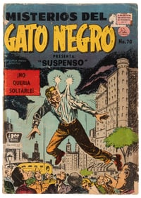 GATO NEGRO #16 * Mexican BLACK CAT MYSTERY No. 45