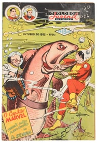 JUVENIL MENSAL #141 * Brazilian CAPTAIN MARVEL Mag