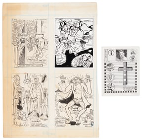 Original Art * DEITCH, KINNEY, RIPP, GRIFFITH * Jehovah's Kingdom""