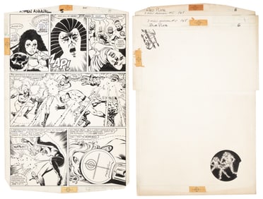 Original B. ANDERSON Art * X-MEN ANNUAL #5 * 1978