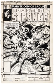 Original COCKRUM Art * DR. STRANGE #45 COVER * 1981
