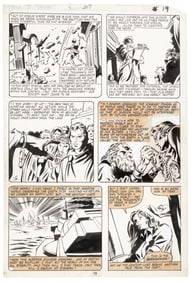 Original GENE COLAN Art * AVENGERS #207 * 1981