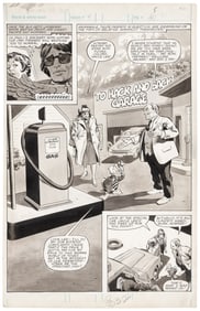 Original GENE COLAN Art * Howard the Duck #5 * 1976