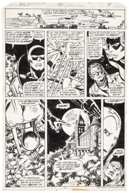 Original GEORGE PEREZ Art * AVENGERS #171 * 1978