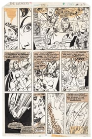 Original GEORGE PEREZ Art * AVENGERS #171 * 1978