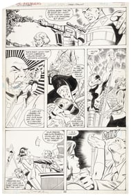 Original GEORGE PEREZ Art * AVENGERS #195 * 1980