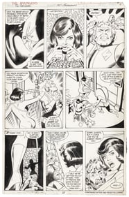 Original GEORGE PEREZ Art * AVENGERS #195 * 1980