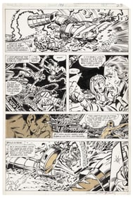 Original GEORGE PEREZ Art * AVENGERS #199 * 1980