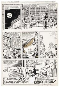 Original GEORGE PEREZ Art * AVENGERS #199 * 1980