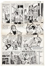 Original GEORGE PEREZ Art * AVENGERS #200 * 1980