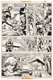 Original GEORGE PEREZ Art * Logan's Run #1 * 1977